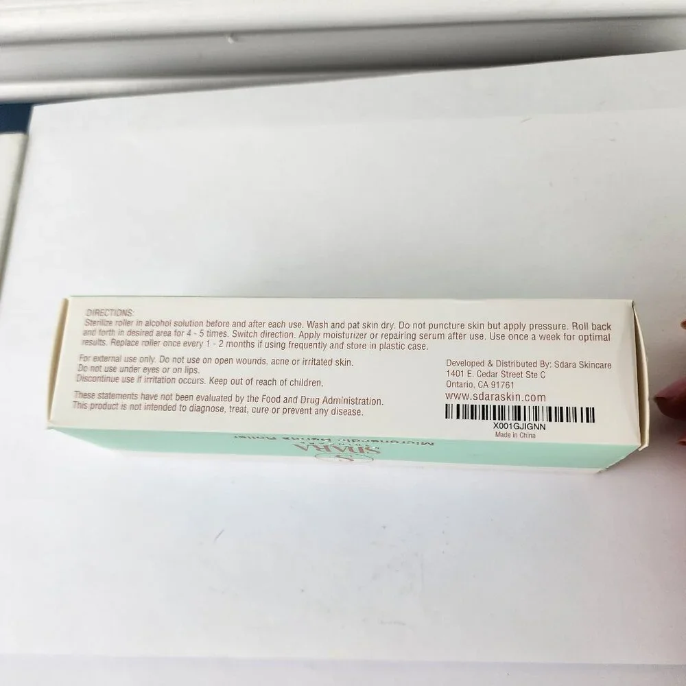 Sdara Skincare Microneedle Derma Roller NIB